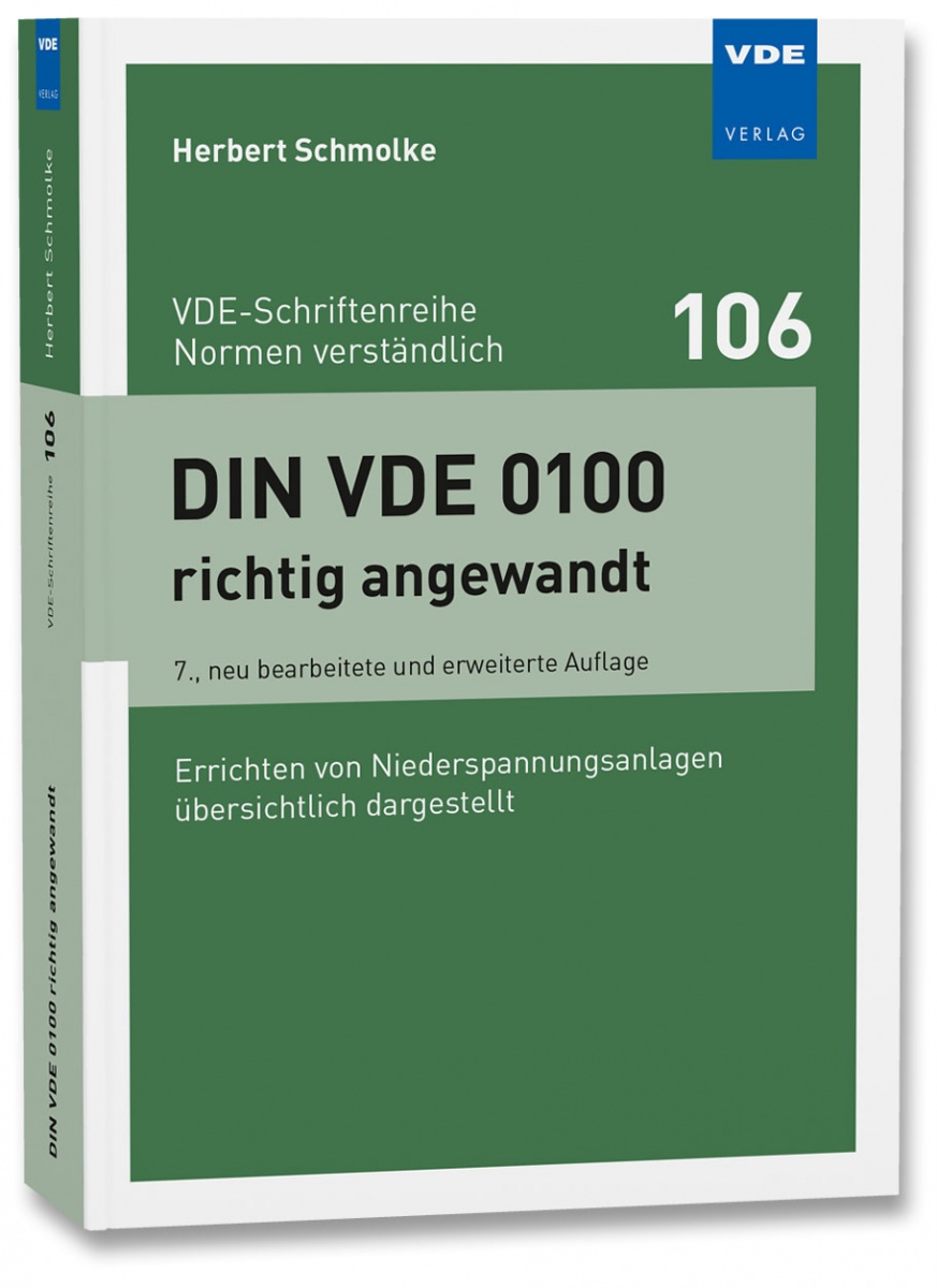 Warnhinweis gemäß DIN VDE 0100-712.514
